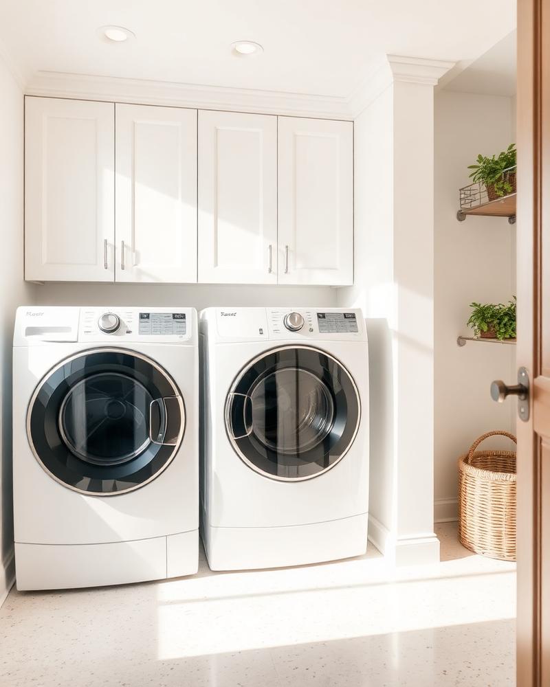 Modern on-site washer and dryer